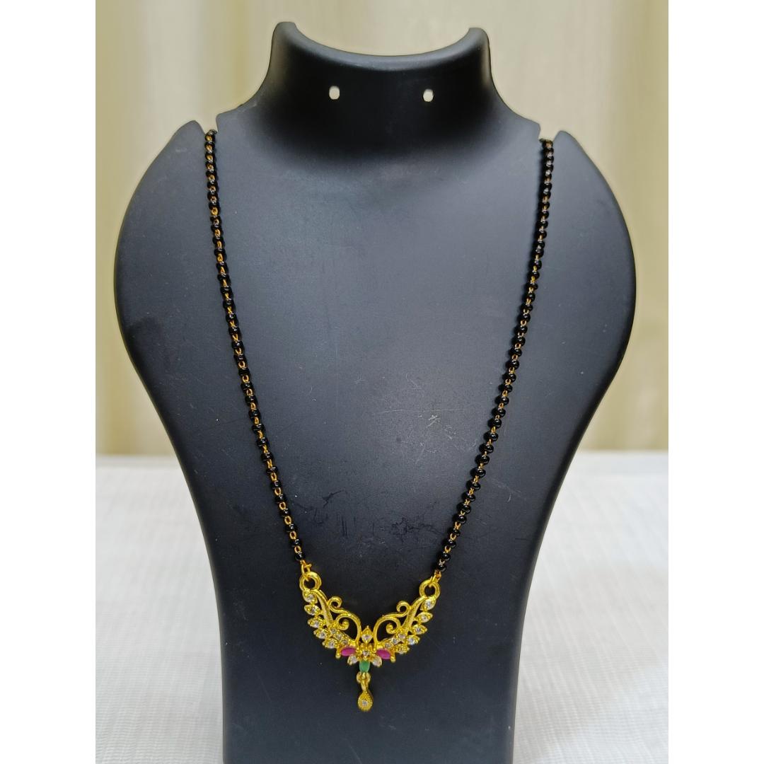 Blissful Knot Necklace - Short Mangalsutra