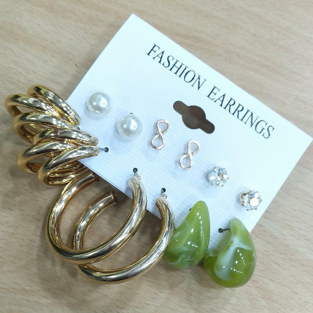 Jewel Cascades Earrings Combo