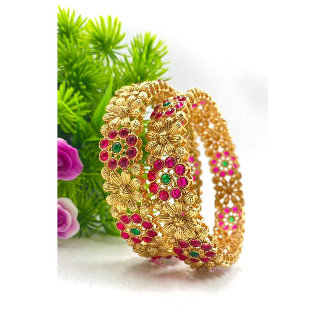 Royal Renaissance Bangles - 2 Piece Set