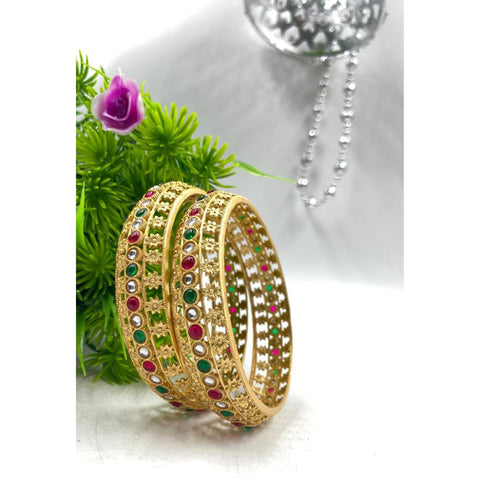 Golden Goddess Bangles - 2 Piece Set