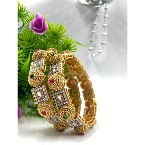 Graceful Gaia Bangles - 2 Piece Set