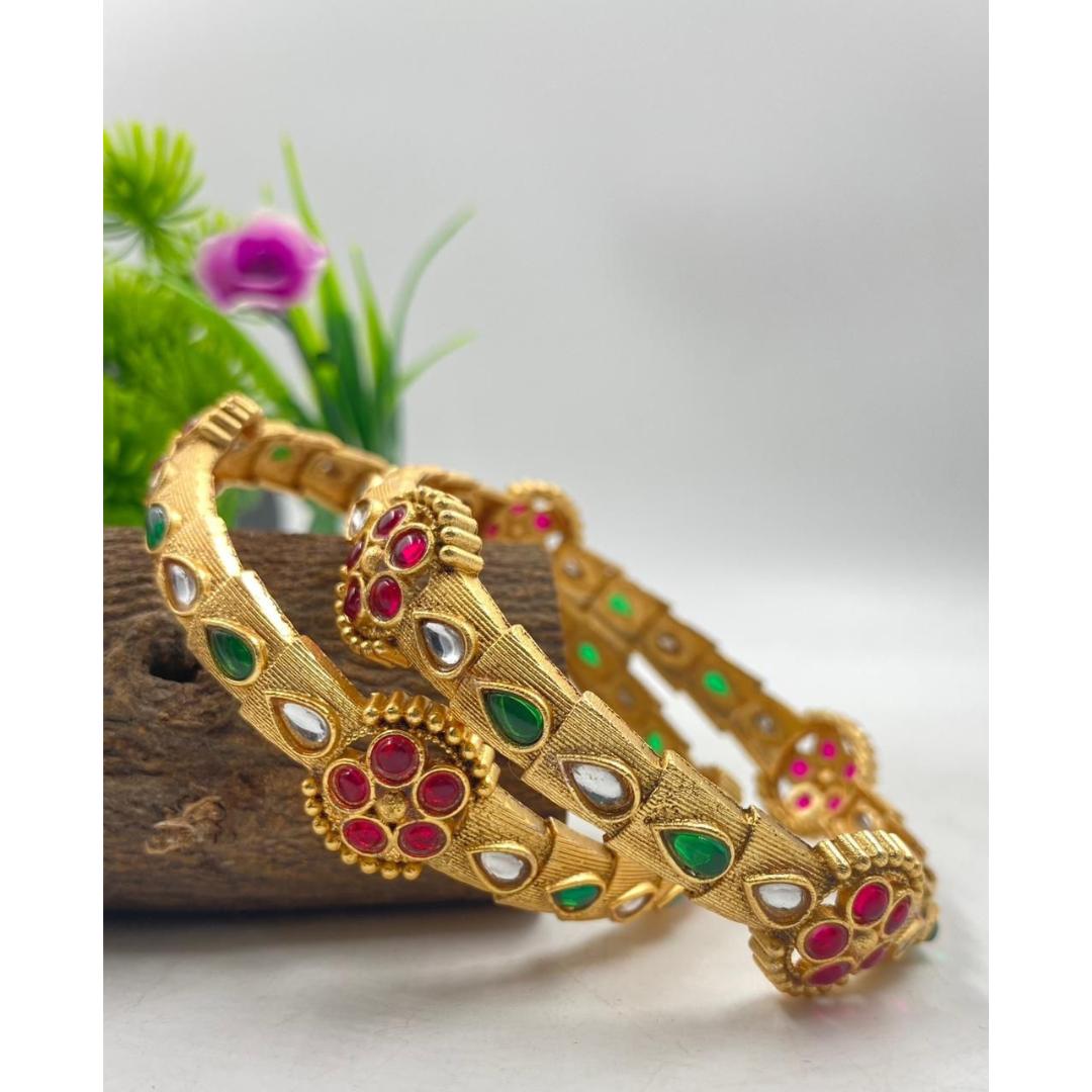Pearl Perfection Bangles - 2 Piece Set