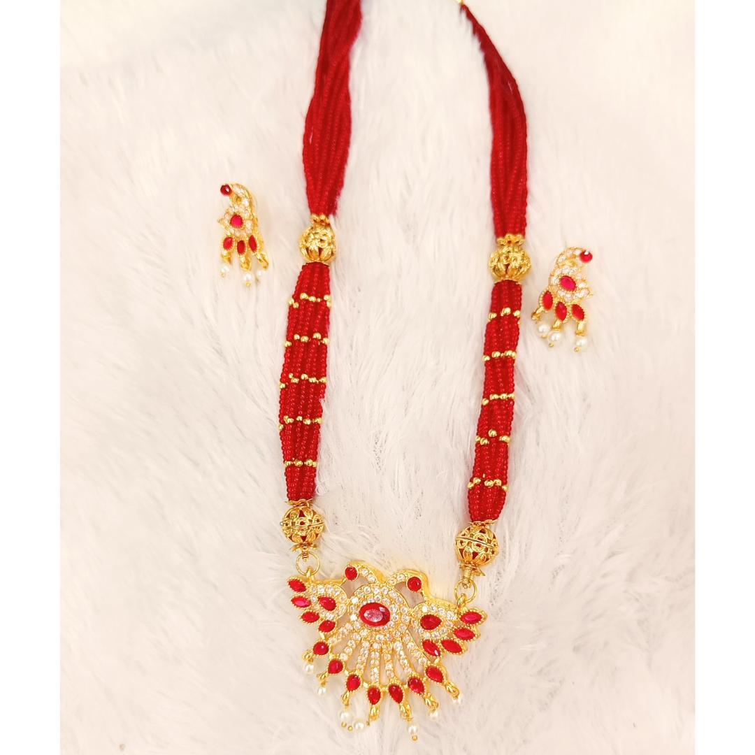 Regal Opulence Traditional Necklace