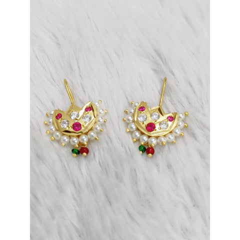 Ornate Elegance Charms Fancy Earrings