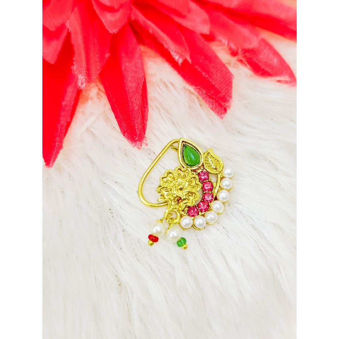 Traditional Pretty Morpankh Nath